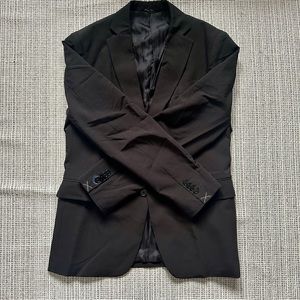 Mango Men Slim Fit Suit Jacket Black 38 Purchased in Spain